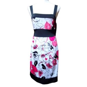 Speechless Women's Tie Belt Floral Sundress. Small